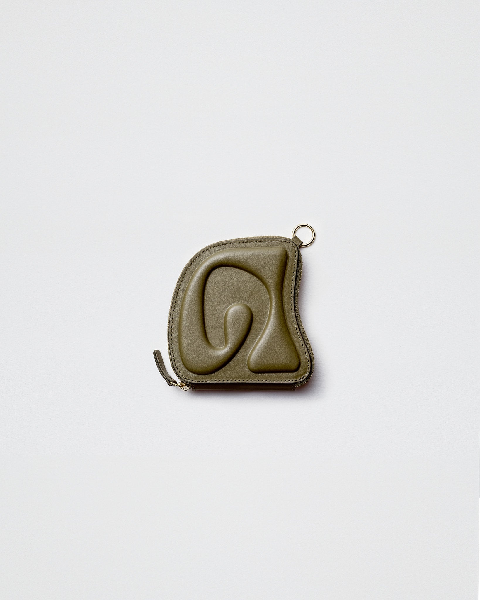 PORTE-MONNAIE LOGO OLIVE